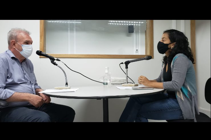 Imagem: Geraldo Resende falou à Rádio ALEMS sobre a campanha de imunização contra a Covid-19