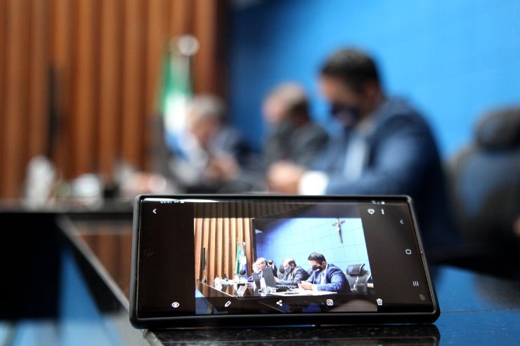 Imagem: Votação dos projetos pode ser acompanhada ao vivo nos canais oficiais de comunicação da ALEMS