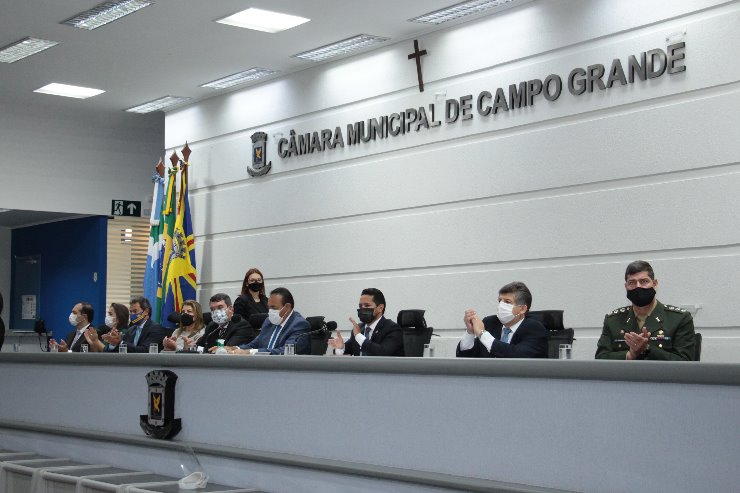 Imagem: "Comecei aqui minha vida parlamentar, é muita honra participar desta solenidade", frisou Lidio