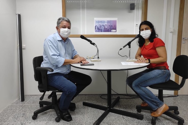 Imagem: Em entrevista à Rádio ALEMS, deputado Evander lembrou dos tempos em que o futebol estadual era destaque nacional