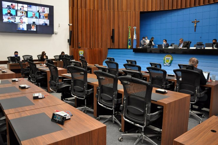 Imagem: As sessões plenárias da ALEMS são realizadas as terças, quartas e quintas-feiras