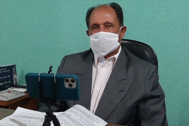 Imagem: Deputado Zé Teixeira durante atuação parlamentar. (Arquivo)