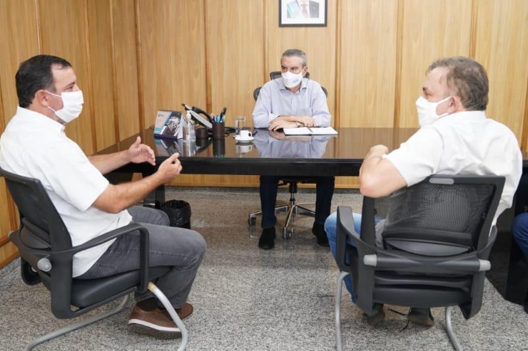 Imagem: Detalhes foram tratados com o prefeito Odilon Ribeiro, na segunda-feira (3)