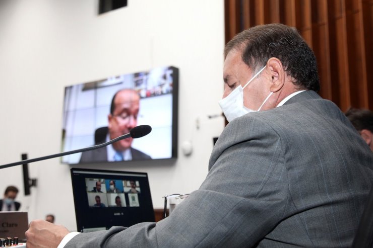 Imagem: A reunião da CCJR aconteceu remotamente na manhã desta quarta-feira