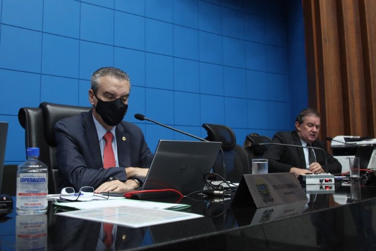 Imagem: Paulo Corrêa e Eduardo Rocha falaram sobre a fábrica na sessão de hoje