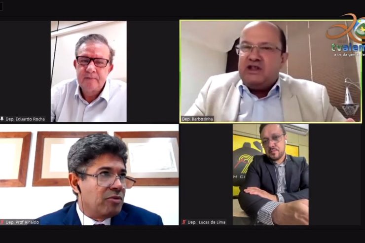 Imagem: Projetos passam pela apreciação da CCJR, durante reunião virtual, antes da primeira votação 