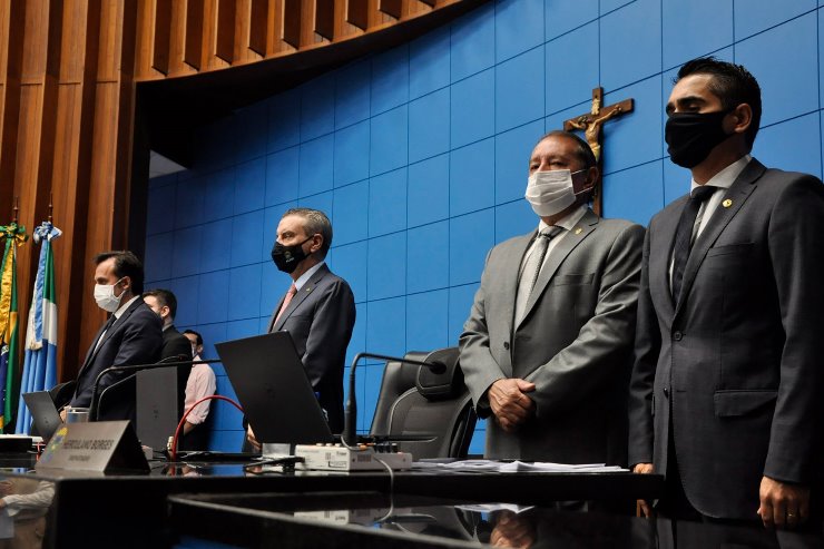 Imagem: Durante a sessão ordinária desta quarta-feira, deputados lembraram sua atuação parlamentar e conduta