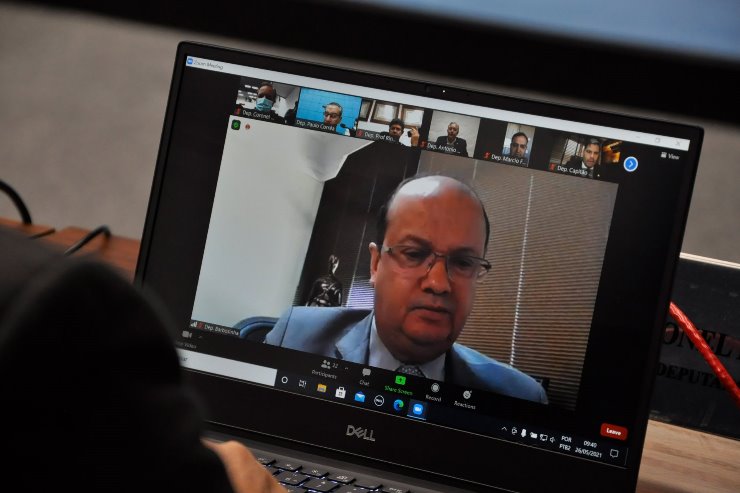 Imagem: Barbosinha falou em prol da Aldeia Bororó