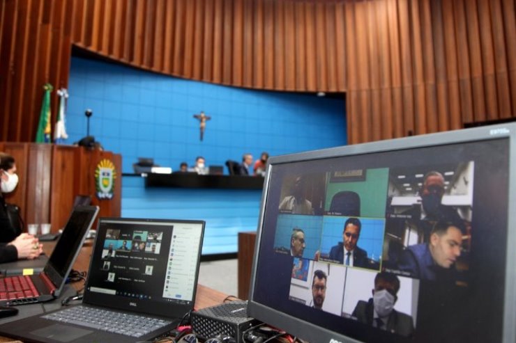 Imagem: Sessão virtual é transmitida pelo canal oficial da TV Assembleia no YouTube ou Facebook da Casa de Leis