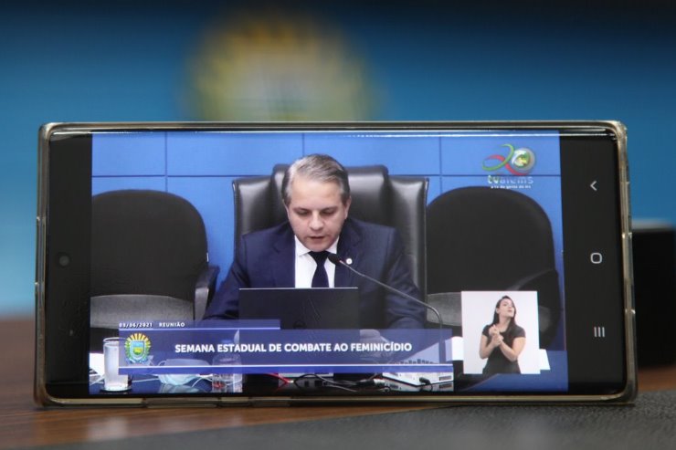 Imagem: Live comandada pelo deputado Coronel David apresentou mecanismos de denúncia