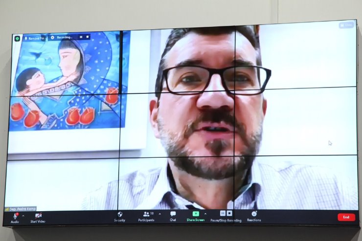 Imagem: A reforma na escola solicitada por Pedro Kemp atende o pedido de uma comissão de professores 