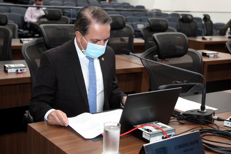 Imagem: Coronel David solicitou prioridade de vacinação contra a Covid-19 aos corretores de imóveis 