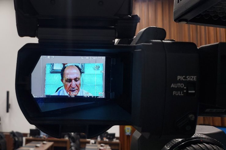 Imagem: Deputado Zé Teixeira durante atuação parlamentar. (Arquivo)