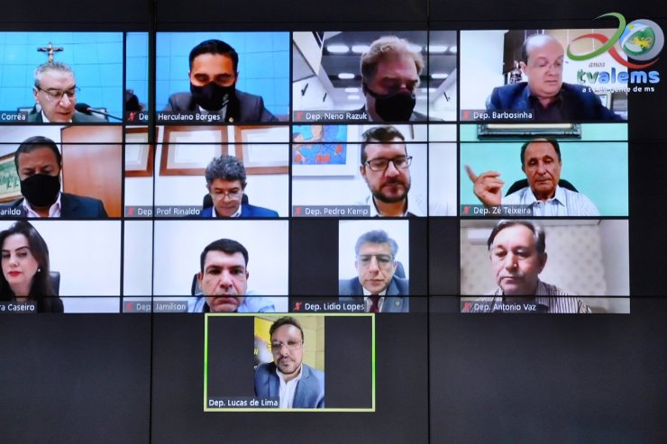 Imagem: Sessões são virtuais e podem ser acompanhadas pelo Youtube ou Facebook da Casa de Leis