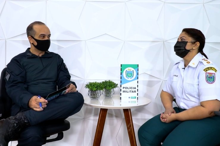 Imagem: O programa é apresentado pelo Major PM Carlos Augusto