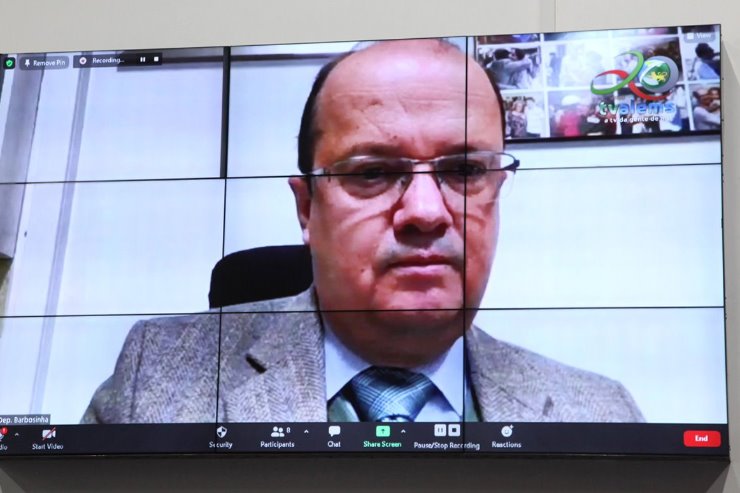 Imagem: Deputado Barbosinha apresentou indicações nesta quarta-feira