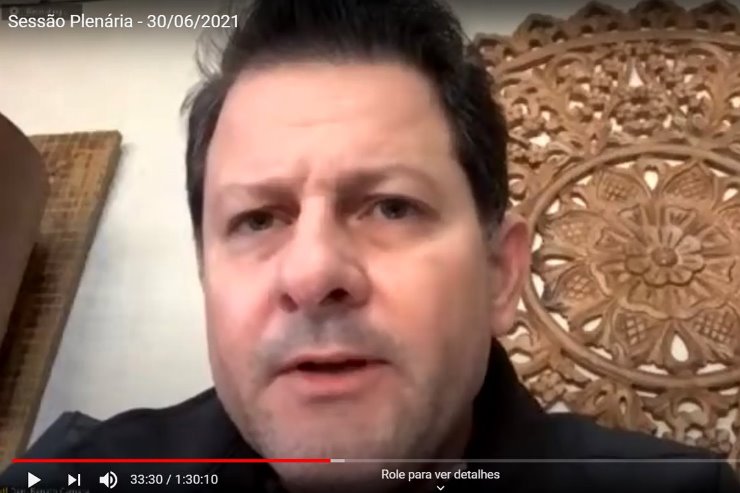 Imagem: Deputado ainda falou sobre o cicloturismo