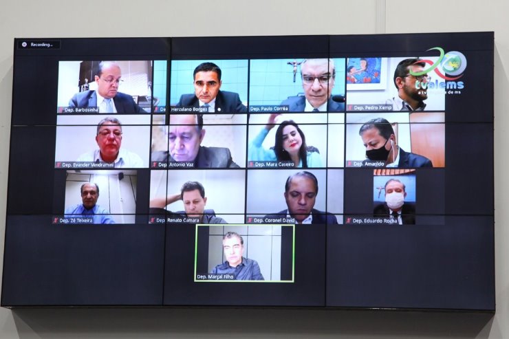 Imagem: Sessões são virtuais e podem ser acompanhadas pelo Youtube ou Facebook da Casa de Leis