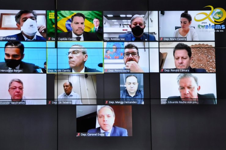 Imagem: Votação pode ser acompanhada ao vivo pelos canais oficiais de comunicação da ALEMS