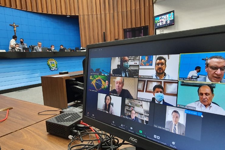 Imagem: Apreciação das matérias acontece a partir do Plenário Deputado Júlio Maia e pode ser acompanhada ao vivo