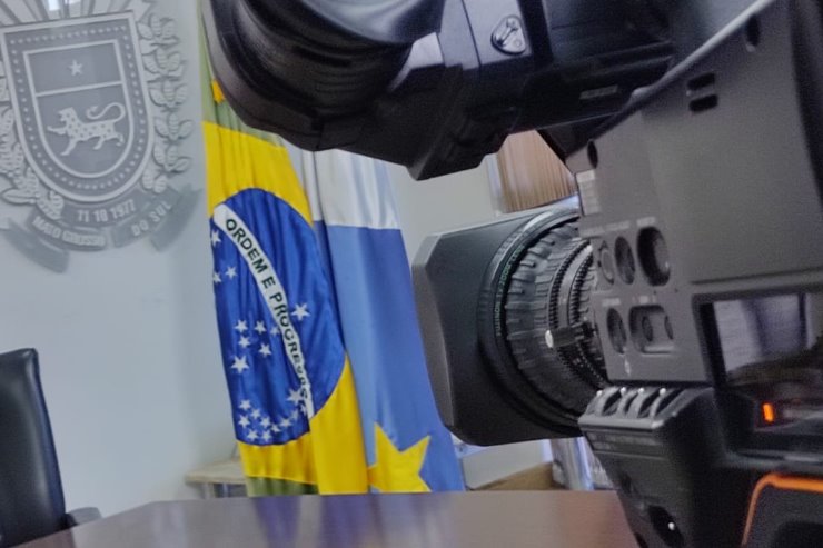 Imagem: TV ALEMS realizou centenas de transmissões neste primeiro semestre 