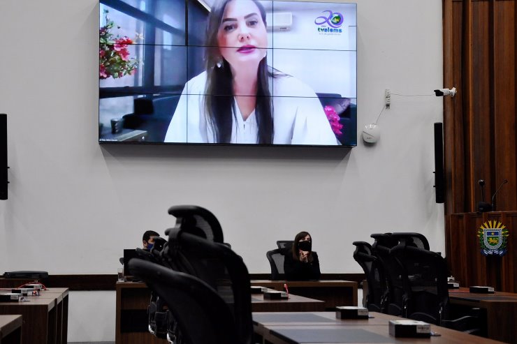 Imagem: A deputada Mara Caseiro enfatizou a importância da representatividade de mulher na política