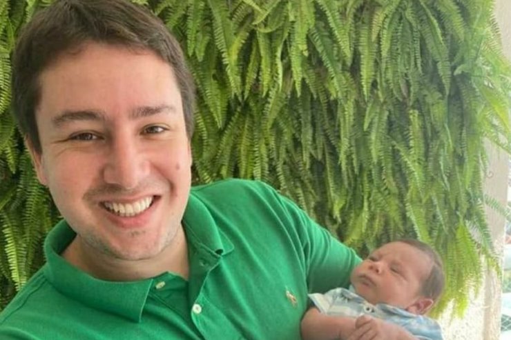 Imagem: Deputado João Henrique se tornou pai durante a pandemia