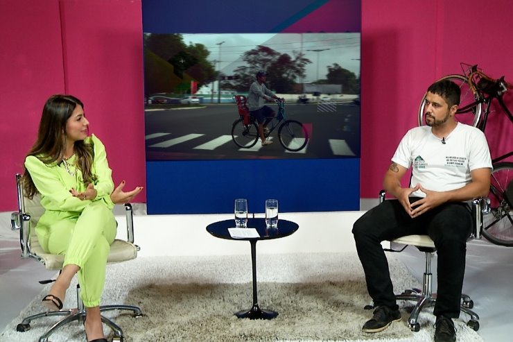 Imagem: Programa traz um bate-papo com o cicloativista Pedro Garcia