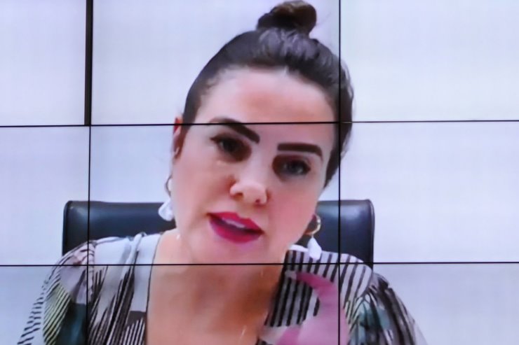 Imagem: Mara Caseiro agradeceu a aprovação dos projetos em defesa dos direitos da mulher