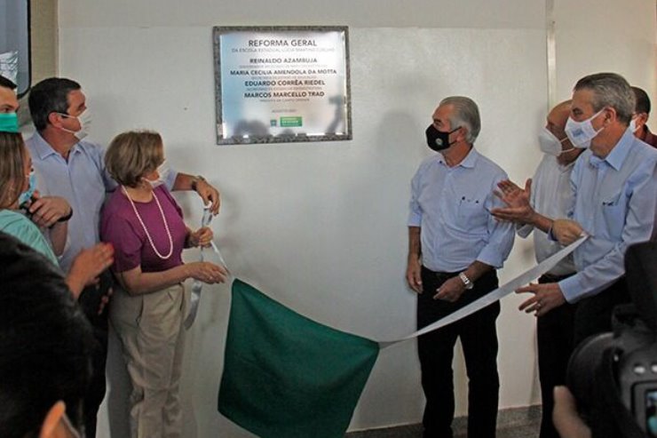 Imagem: "Com a reforma completa do espaço, toda comunidade escolar vai desfrutar de mais conforto, modernidade e acessibilidade", disse Paulo Corrêa