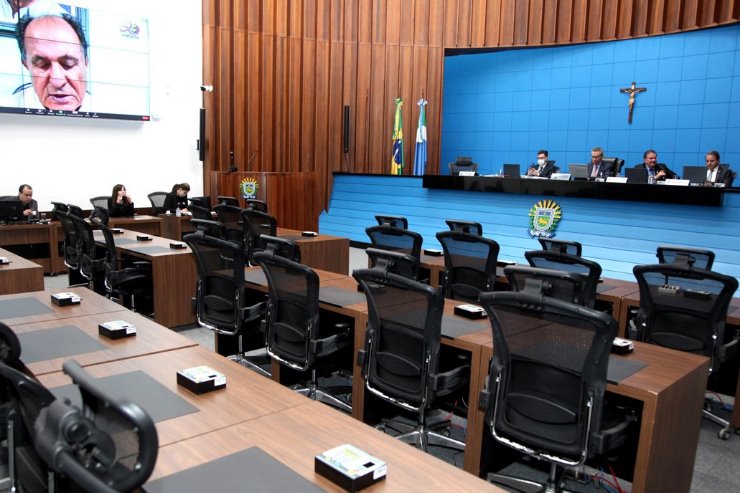 Imagem: Os projetos de autoria do Poder Executivo são encaminhados à Mesa Diretora da ALEMS