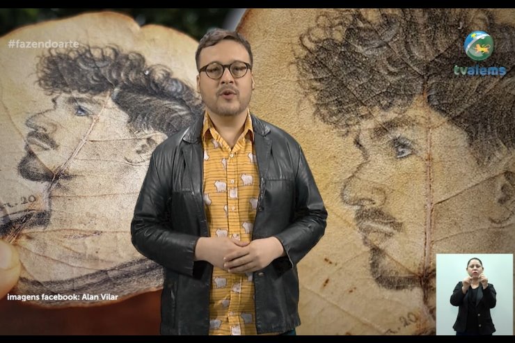 Imagem: Programa apresentado pelo jornalista João Humberto explora o universo do artista visual Alan Vilar