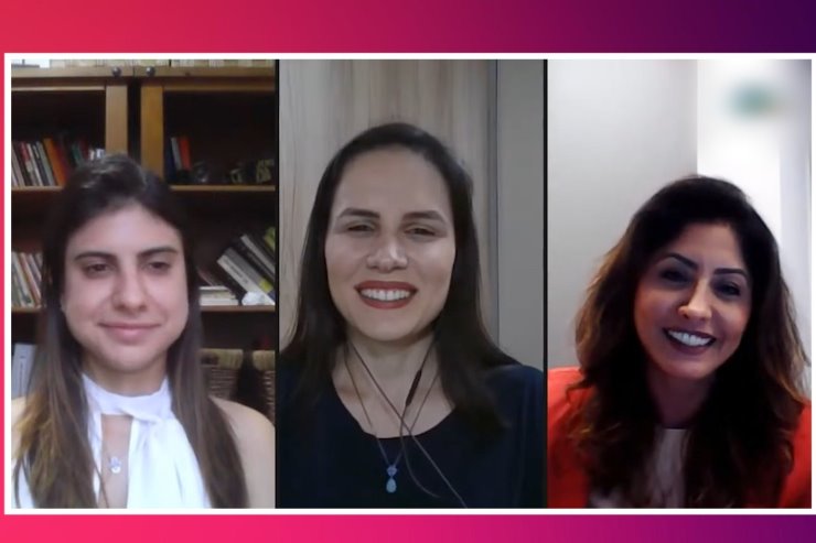 Imagem: Vereadora Camila Jara e procuradora-geral do Estado Fabíola Marquetti foram as entrevistadas do mês
