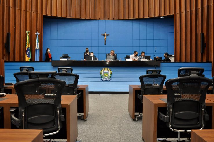 Imagem: As sessões mistas são conduzidas a partir do Plenárío Júlio Maia