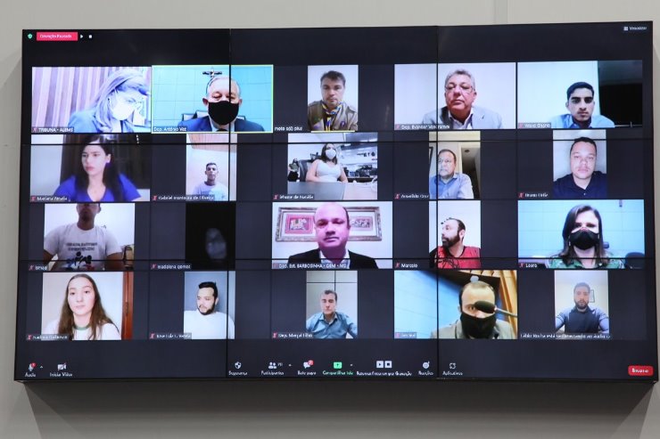 Imagem: A solenidade, realizada de forma semipresencial, faz parte da programação da Semana Estadual da Juventude