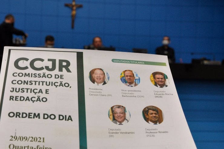 Imagem: A reunião da CCJR aconteceu de forma remota, na manhã desta quarta-feira