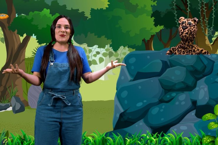 Imagem: Larissa Sisti comanda o programa infantil destinado a crianças de todas as idades