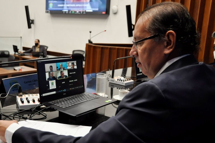 Imagem: A reunião da comissão aconteceu de forma remota, na manhã desta quarta-feira
