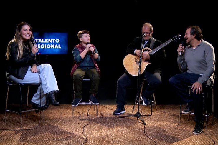 Imagem:  Enrico Pertinhes, de 10 anos, é a atração  do programa Talento Regional