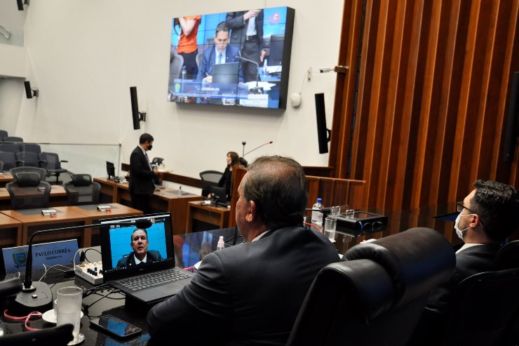 Imagem: Sessões são transmitidas ao vivo pelo YouTube Oficial da Casa de Leis