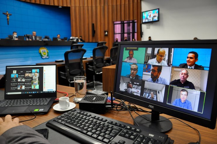 Imagem: Sessão ordinária na Assembleia Legislativa, momento em que os projetos são apreciados e votados 