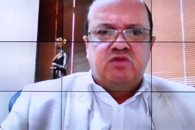 Imagem: Deputado Barbosinha (DEM) iniciou o debate na tribuna virtual nesta quinta-feira