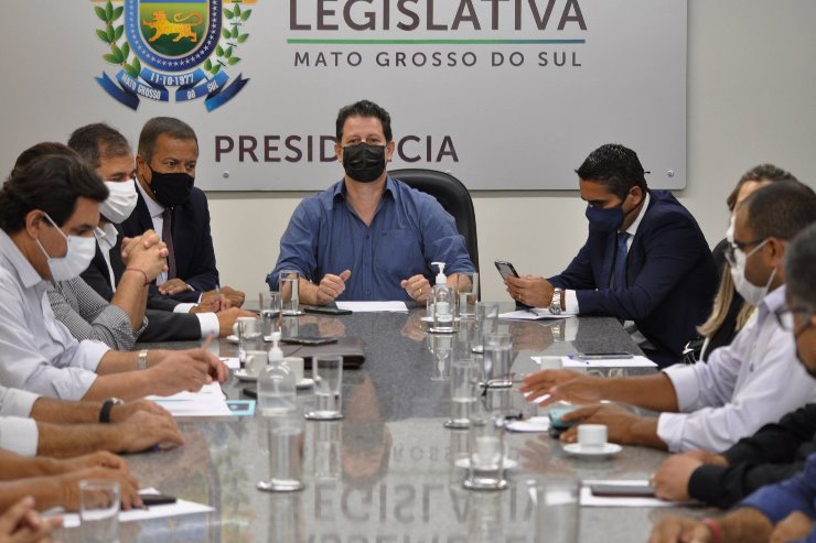 Imagem: Reunião ocorreu na sala da presidência