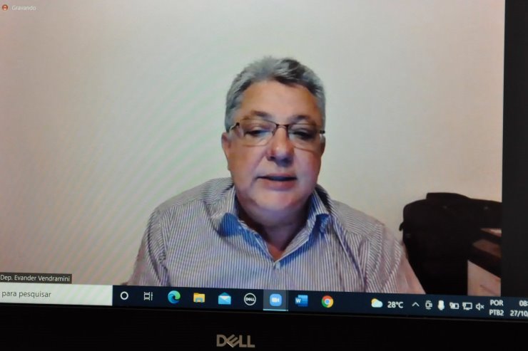 Imagem: O deputado estadual Evander Vendramini é autor da nova lei