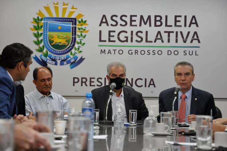 Imagem: Reunião ocorreu na Sala da Presidência