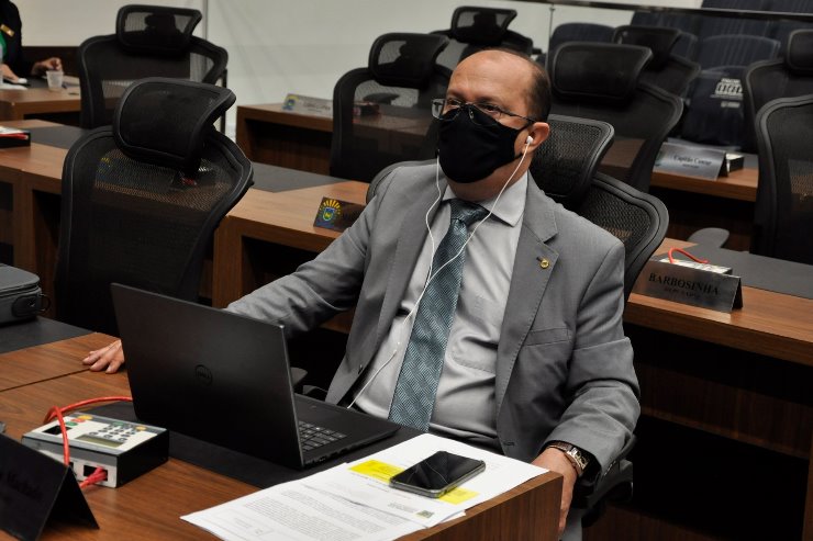 Imagem: Em seu discurso, Barbosinha comentou sobre a importância de cuidar da saúde mental dos servidores da segurança pública