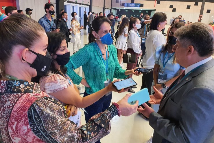 Imagem: Equipes de áudio, vídeo, foto e texto se empenharam para que o público pudesse acompanhar todos os detalhes do evento