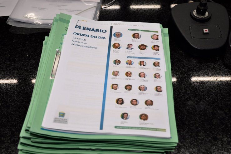 Imagem: Presidente Paulo Corrêa divulgou os números na última sessão de 2021