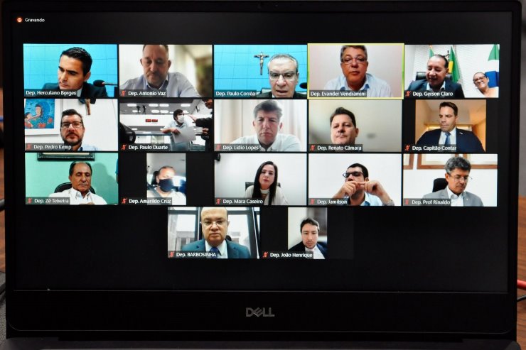 Imagem: Votação é transmitida ao vivo e pode ser acompanhada nos canais oficiais de comunicação da ALEMS