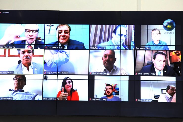 Imagem: Sessões são transmitidas ao vivo pelo YouTube Oficial da Casa de Leis, Facebook e Canal 9 da NET